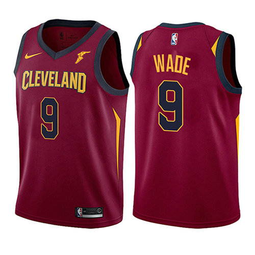 Camiseta baloncesto Dwyane Wade 9 Icon Goodyear 2017-18 Rojo Cleveland Cavaliers Nino