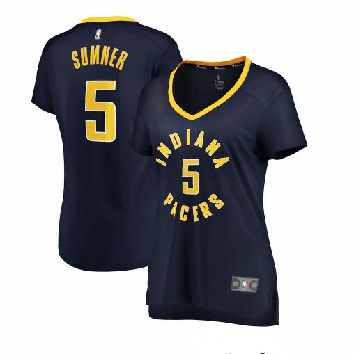 Camiseta baloncesto Edmond Sumner 5 icon edition Armada Indiana Pacers Mujer
