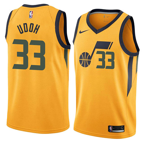 Camiseta baloncesto Ekpe Udoh 33 Statement 2018 Amarillo Utah Jazz Hombre