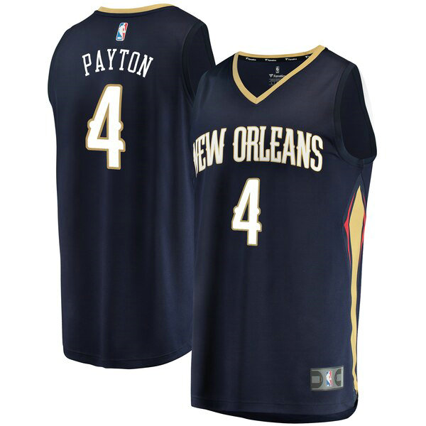 Camiseta baloncesto Elfrid Payton 4 Icon Edition Armada New Orleans Pelicans Hombre