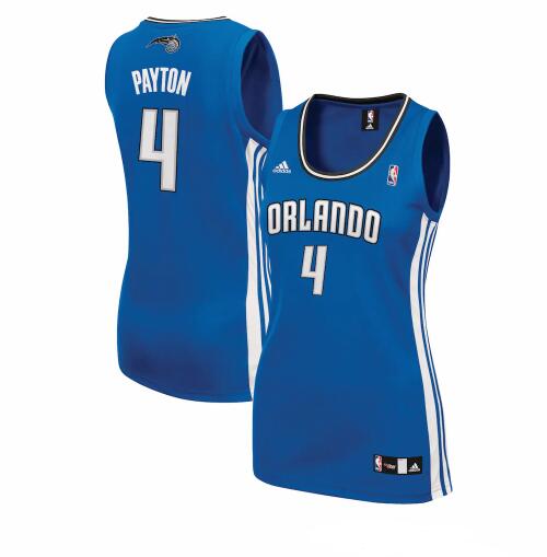 Camiseta baloncesto Elfrid Payton 4 Réplica Azul Orlando Magic Mujer