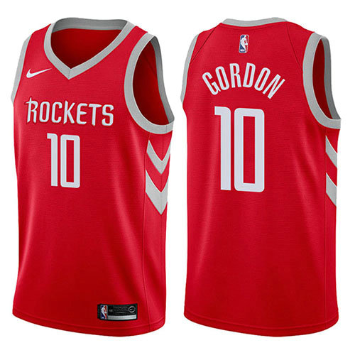 Camiseta baloncesto Eric Gordon 10 Swingman 2017-18 Rojo Houston Rockets Hombre