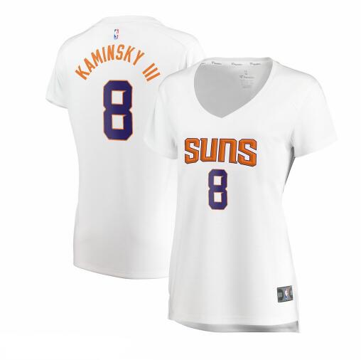 Camiseta baloncesto Frank Kaminsky III 8 association edition Blanco Phoenix Suns Mujer