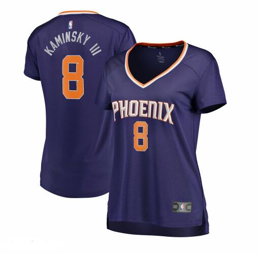 Camiseta baloncesto Frank Kaminsky III 8 icon edition Púrpura Phoenix Suns Mujer