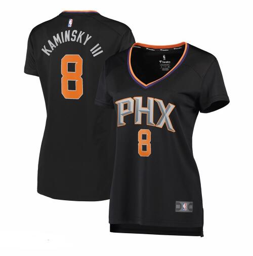Camiseta baloncesto Frank Kaminsky III 8 statement edition Negro Phoenix Suns Mujer
