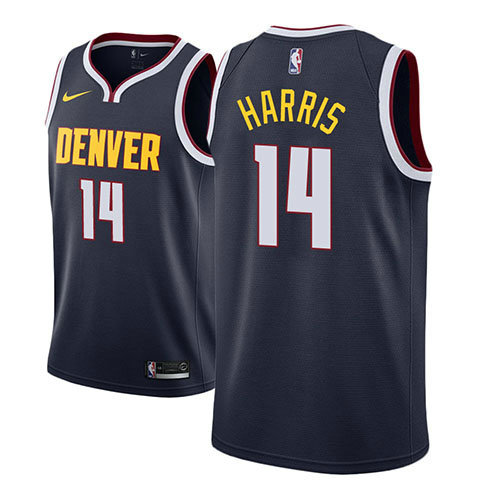 Camiseta baloncesto Gary Harris 14 Icon 2018-19 Azul Denver Nuggets Hombre