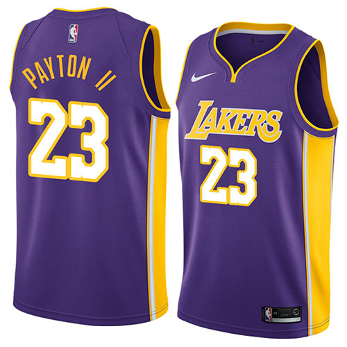 Camiseta baloncesto Gary Payton II 23 Statement 2018 P鐓pura Los Angeles Lakers Hombre