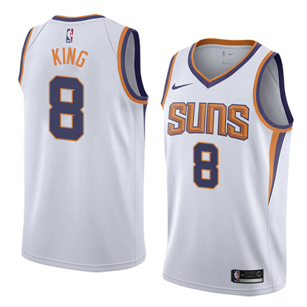 Camiseta baloncesto George King 8 Association 2018 Blanco Phoenix Suns Hombre