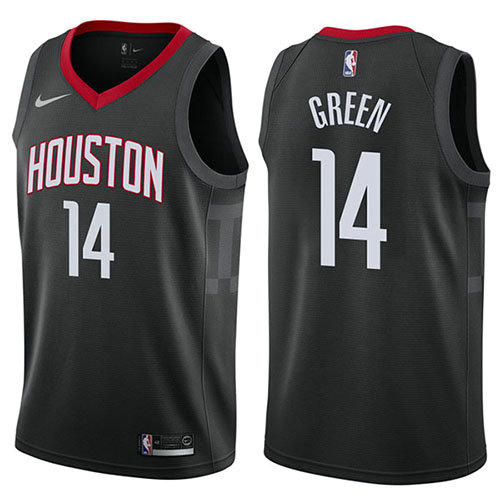 Camiseta baloncesto Gerald Green 14 Statement 2017-18 Negro Houston Rockets Hombre