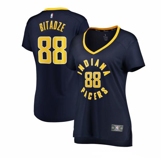 Camiseta baloncesto Goga Bitadze 88 icon edition Armada Indiana Pacers Mujer