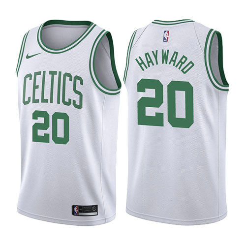 Camiseta baloncesto Gordon Hayward 20 2017-18 Blanco Boston Celtics Hombre