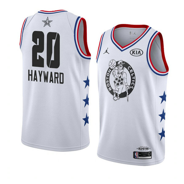 Camiseta baloncesto Gordon Hayward 20 Blanco All Star 2019 Hombre