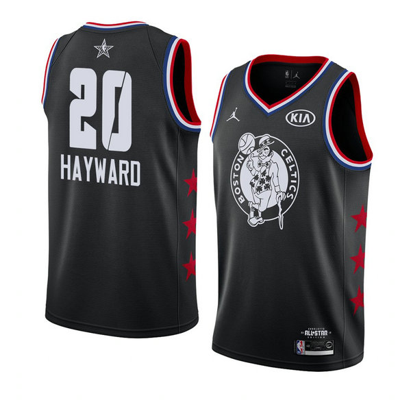Camiseta baloncesto Gordon Hayward 20 Negro All Star 2019 Hombre