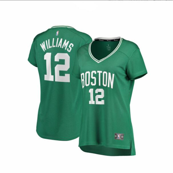 Camiseta baloncesto Grant Williams 12 icon edition Verde Boston Celtics Mujer