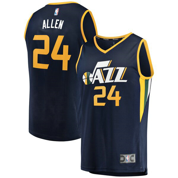 Camiseta baloncesto Grayson Allen 24 Icon Edition Armada Utah Jazz Hombre