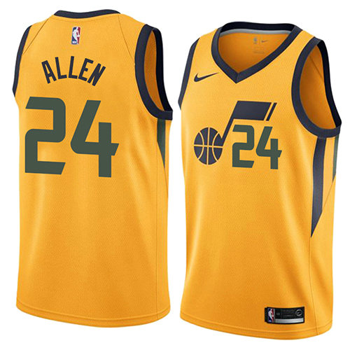 Camiseta baloncesto Grayson Allen 24 Statement 2018 Amarillo Utah Jazz Hombre