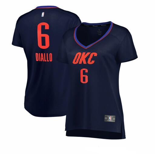 Camiseta baloncesto Hamidou Diallo 6 statement edition Armada Oklahoma City Thunder Mujer