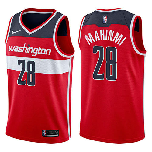 Camiseta baloncesto Ian Mahinmi 28 Icon 2017-18 Rojo Washington Wizards Hombre