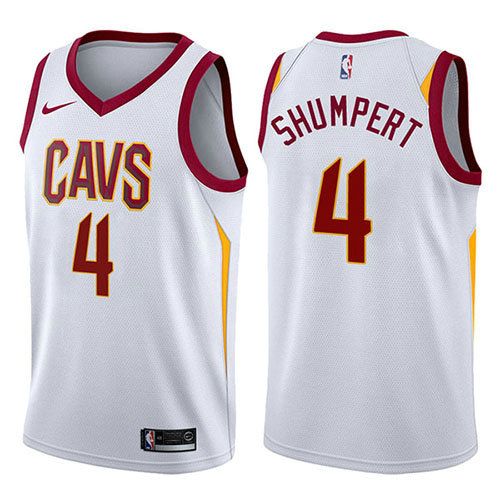 Camiseta baloncesto Iman Shumpert 4 Swingman Association 2017-18 Blanco Cleveland Cavaliers Hombre