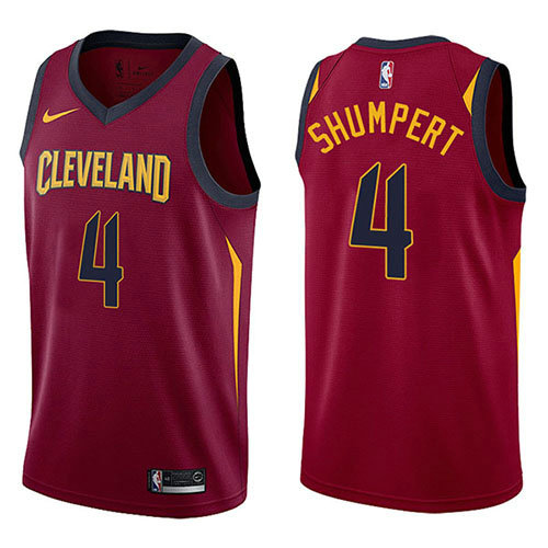 Camiseta baloncesto Iman Shumpert 4 Swingman Icon 2017-18 Rojo Cleveland Cavaliers Hombre