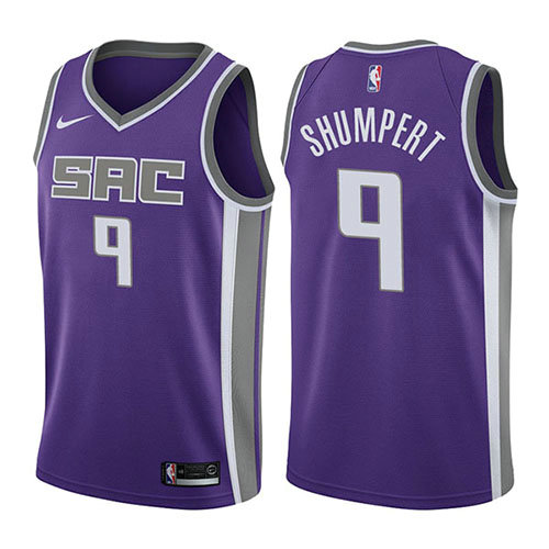 Camiseta baloncesto Iman Shumpert 9 Icon 2017-18 P鐓pura Sacramento Kings Hombre