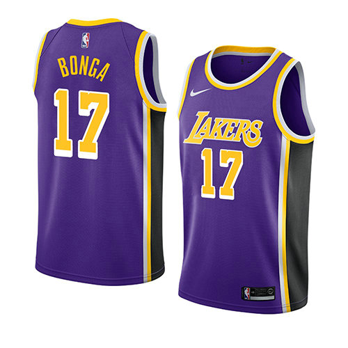 Camiseta baloncesto Isaac Bongajersey 17 Statement 2018 P鐓pura Los Angeles Lakers Hombre