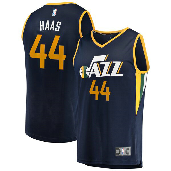 Camiseta baloncesto Isaac Haas 44 Icon Edition Armada Utah Jazz Hombre