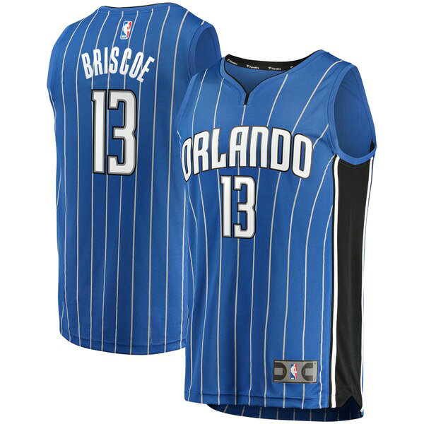 Camiseta baloncesto Isaiah Briscoe 13 Icon Edition Azul Orlando Magic Hombre
