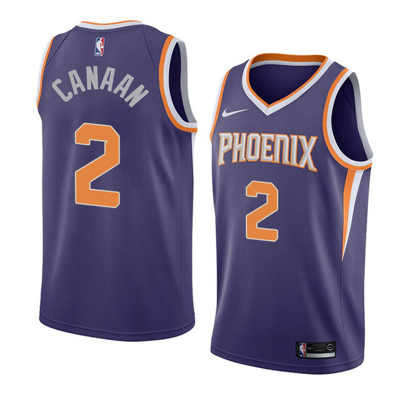 Camiseta baloncesto Isaiah Canaan 2 Icon 2018 P鐓pura Phoenix Suns Hombre