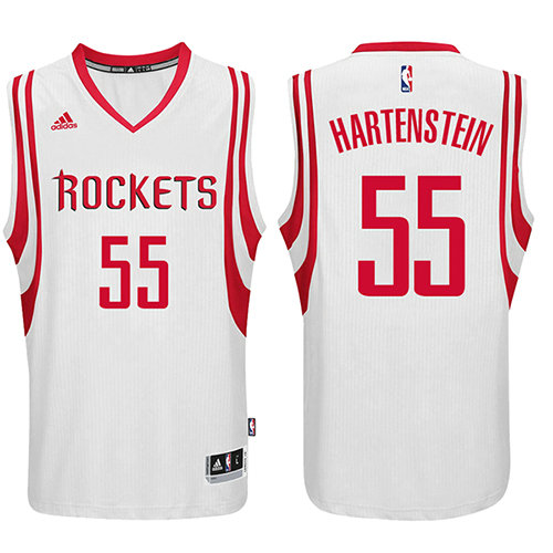 Camiseta baloncesto Isaiah Hartenstein 55 Home 2017-18 Blanco Houston Rockets Hombre