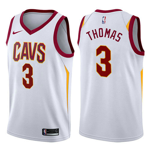 Camiseta baloncesto Isaiah Thomas 3 2017-18 Blanco Cleveland Cavaliers Hombre