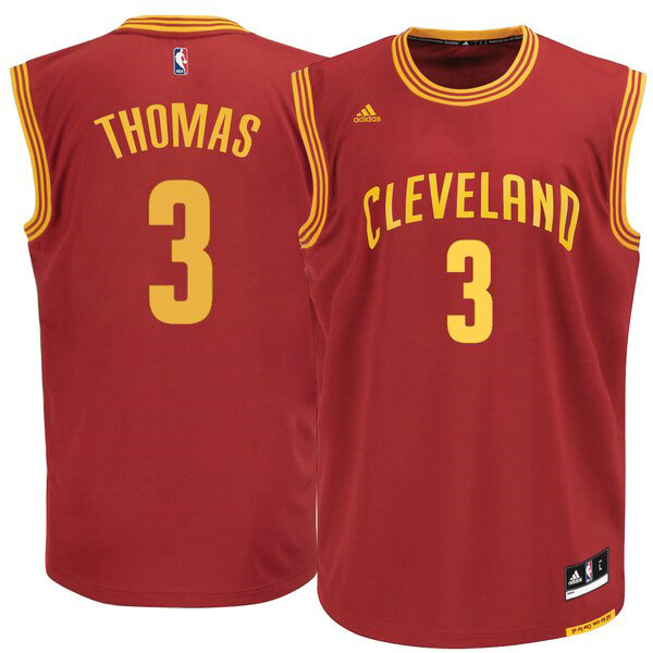 Camiseta baloncesto Isaiah Thomas 3 2019 Rojo Cleveland Cavaliers Hombre