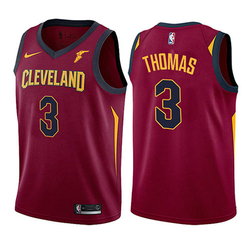 Camiseta baloncesto Isaiah Thomas 3 Icon 2017-18 Rojo Cleveland Cavaliers Nino