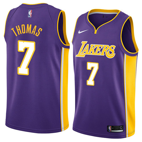 Camiseta baloncesto Isaiah Thomas 7 Statement 2018 P鐓pura Los Angeles Lakers Hombre