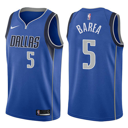Camiseta baloncesto J.j. Barea 5 Icon 2017-18 Azul Dallas Mavericks Hombre
