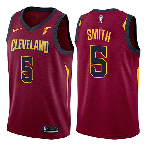 Camiseta baloncesto J.r. Smith 5 Icon 2017-18 Rojo Cleveland Cavaliers Hombre