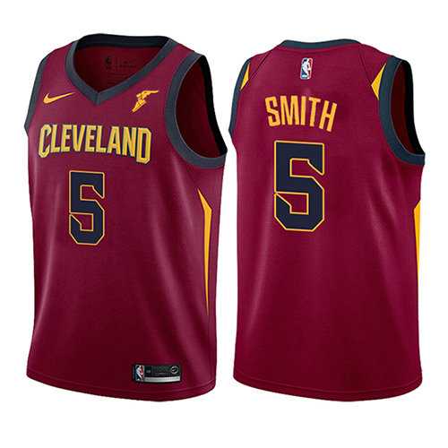 Camiseta baloncesto J.r. Smith 5 Icon 2017-18 Rojo Cleveland Cavaliers Nino