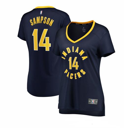 Camiseta baloncesto JaKarr Sampson 14 icon edition Armada Indiana Pacers Mujer
