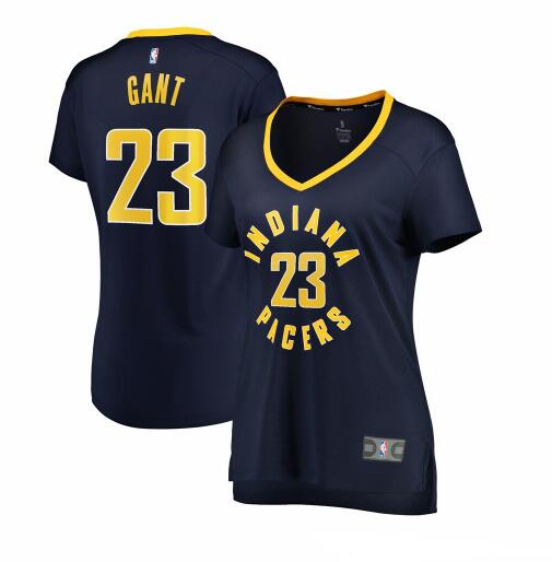 Camiseta baloncesto JaKeenan Gant 23 icon edition Armada Indiana Pacers Mujer