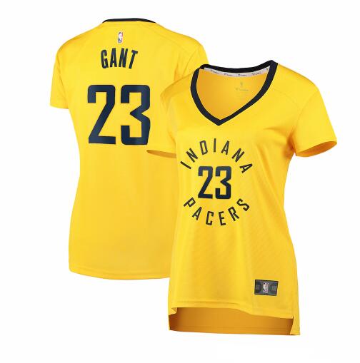 Camiseta baloncesto JaKeenan Gant 23 statement edition Amarillo Indiana Pacers Mujer