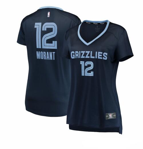 Camiseta baloncesto Ja Morant 12 icon edition Armada Memphis Grizzlies Mujer