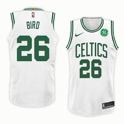 Camiseta baloncesto Jabari Bird 26 Association 2018 Blanco Boston Celtics Hombre