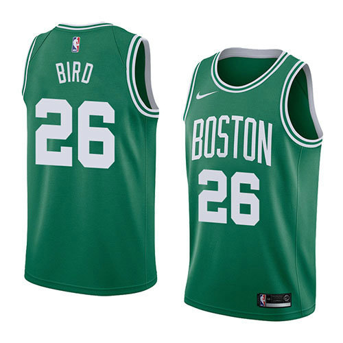 Camiseta baloncesto Jabari Bird 26 Icon 2018 Verde Boston Celtics Hombre