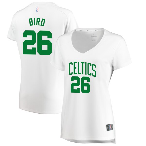 Camiseta baloncesto Jabari Bird 26 association edition Blanco Boston Celtics Mujer