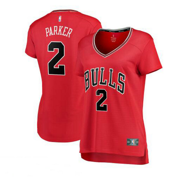 Camiseta baloncesto Jabari Parker 2 icon edition Rojo Chicago Bulls Mujer