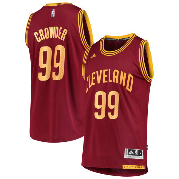 Camiseta baloncesto Jae Crowder 99 2019 Blanco Cleveland Cavaliers Hombre