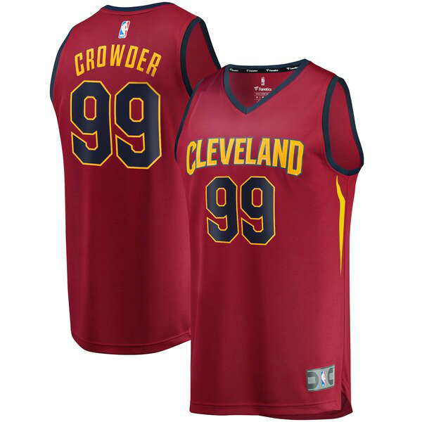 Camiseta baloncesto Jae Crowder 99 2019 Rojo Cleveland Cavaliers Hombre