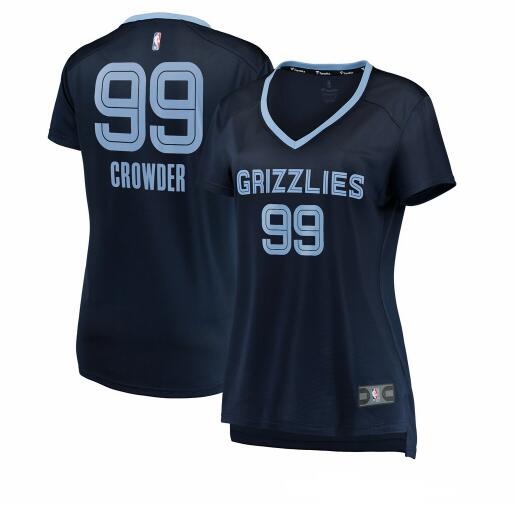 Camiseta baloncesto Jae Crowder 99 icon edition Armada Memphis Grizzlies Mujer