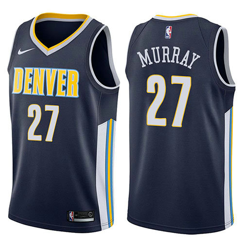 Camiseta baloncesto Jamal Murray 27 Icon 2017-18 Azul Denver Nuggets Hombre
