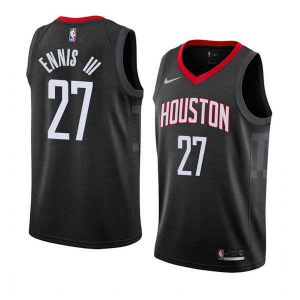Camiseta baloncesto James Ennis III 27 Statement 2018 Negro Houston Rockets Hombre
